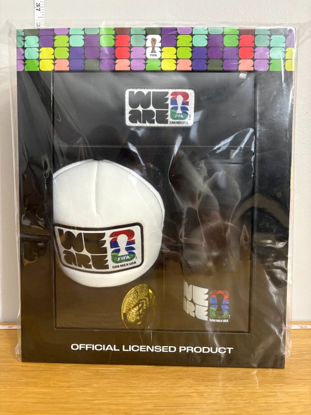 FIFA World Cup 2026 Official 3 Piece Gift Set Hat Beanie Tumbler NEW